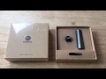 rowkin mini plus bluetooth wireless headset unboxing 12 11 16