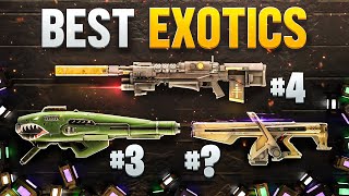 The 10 BEST Exotic Weapons In Destiny 2