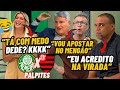 NETO se RENDE e APOSTA no FLA! RENATA ZOA DENILSON | PALPITES PALMEIRAS X FLAMENGO JOGO ABERTO