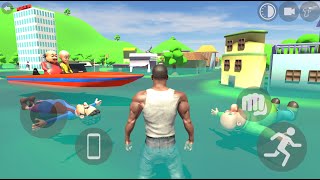 Franklin Entered in Motu Patlu City FURFURI NAGAR | INDIAN BIKE DRIVING 3D