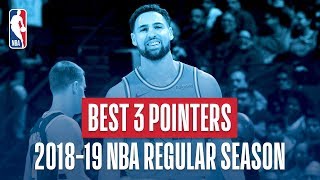 NBA's Best Three Pointers | 2018-19 NBA Regular Season
