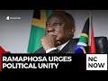 South Africa's President Ramaphosa Urges Parties to Find Common Ground After Inconclusive Election
