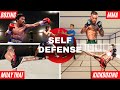 Best For Self Defense | MMA? BOXING? MUAY THAI? KICKBOXING?