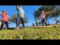 cup of soil outdoor yoga flow with nancy 🌱 follow along ☺️