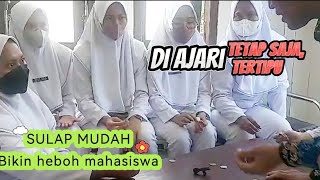 Sulap Mudah.tapi Bikin heboh , Mahasiswa tertipu.