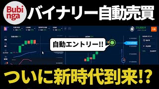 バイナリー業者 ブビンガ（Bubinga）で自動売買できるか検証してみた!!