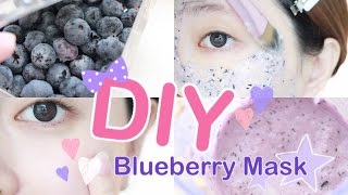 Blueberry Mask DIY♥自製藍莓面膜