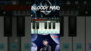 Bloody Mary Piano Tune #wednesdayaddams #shorts