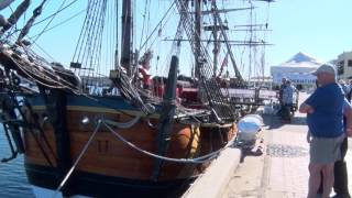 Endeavour replica - Port Adelaide visit Feb 2016