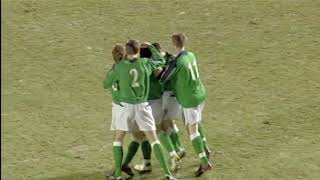 Northern Ireland 1 - 0 Estonia (01/03/2006) - Ivan Sproule's Goal.