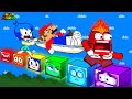 Joy and Anger Inside Out Take Mario Broken Leg to the Hospital | Game Animation