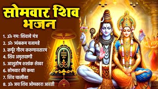 सोमवार भक्ति भजन : कर्पूर गौरम करुणावतारं, ॐ नमः शिवाय, शिव प्रार्थना, शिव अमृतवाणी, चालीसा व आरती