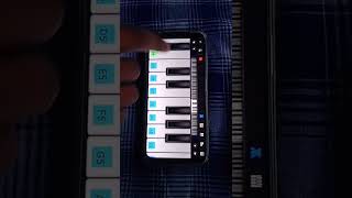Raja Rani Love failure BGM#trending #easy keyboard notes#tutorial #perfect piano