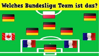 Schaffst du es, die Bundesliga Mannschaften zu erraten? Saison 2021/22 - Fußball Quiz
