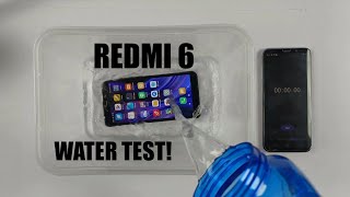 Xiaomi Redmi 6 Water Test! Let's See If Redmi 6 is Waterproof Or Not?