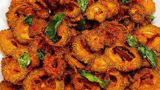 பாகற்காய் வறுவல் கசப்பே இல்லாமல் இப்டி செஞ்சு பாருங்க /Pavakkai Fry recipe in tamil