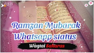 Ramzan Mubarak Whatsapp Status 💖 Heart Touching Status ❤️ Islamic Status ✨ Trending