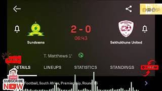 Mamelodi Sundowns vs Sekhukhune United summary, DStv Premiership