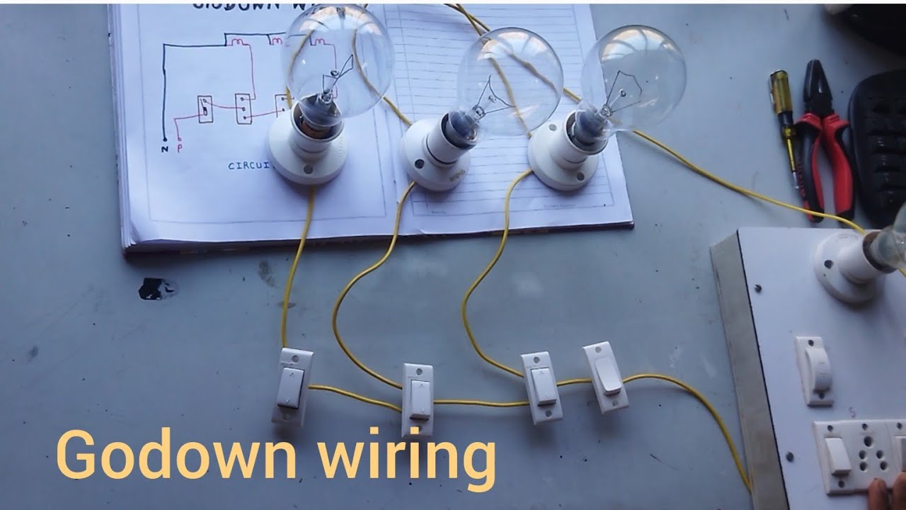 Godown Wiring Circuit Diagram , Advantage And Connection Working .# ...