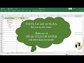 Using Speak Cells on Enter in Excel