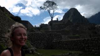 Uncover Latin America - Katherin at Machu Picchu