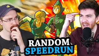 I challenged a Youtuber to the most chaotic Zelda race ever
