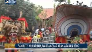 Sambut Satu Muharram, Warga Gelar Arak-arakan Reog