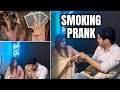 SMOKING PRANK ON NIMRA| DAY OUT