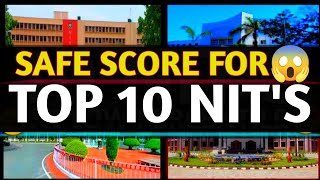 TOP 10 NIT CSE😱 Closing Rank🔥|| Safe Rank & Safe Percentile%🥳 || Computer Science in Top NIT || JEE🎯