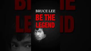 BRUCE LEE || Be the Legend || Life Changing Wisdom || #quotes #shorts #wisdombox #legend #dragon