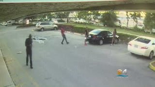 Lauderhill Police Release Surveillance Of Point-Blank Shooting Outside Fish Market