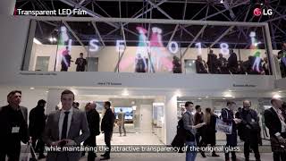 [ISE 2018] LG Booth #7 LED Signage