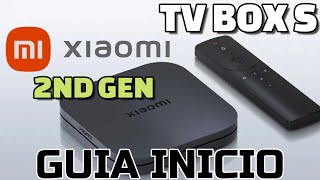 Cómo conectar Xiaomi Tv Box S 2nd Gen a la tv Guía básica inicio Mi Box S 2nd Gen Instalar Google TV