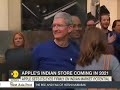 apple sets eye on indian market wion news tech news