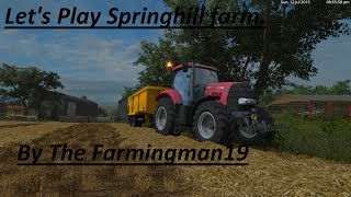 Farming Simulator 15 -Part 11 Harvesting field 1