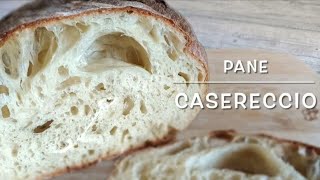 PANE CASERECCIO fatto in casa -🍞 CROCCANTE fuori, morbido ed alveolato dentro! RICETTA FACILE