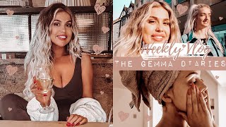 WEEKLY VLOG: Dinner Dates, Home Updates, Shopping Trips + Cosy nights in! | THE GEMMA DIARIES