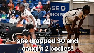 ‘27 #5 Ranked Jezelle “GG” Banks Went FED | Ursuline (DE) vs Imhotep (PA) | Game Highlights