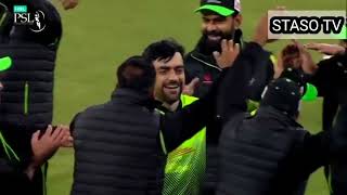Best moment Of Rashid Khan In PSL HBL 2022 Lahore Qalandar