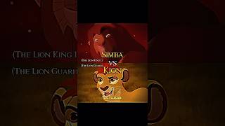 Simba VS Kion || In Terms of Writing || #edit #thelionguard #thelionking