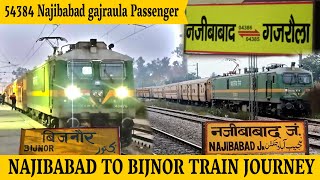 NAJIBABAD TO BIJNOR TRAIN JOURNEY 54384