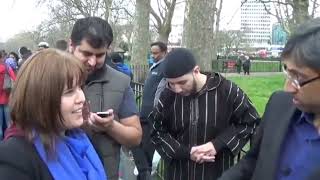 did you say you divine ? 😆 | br shabir yusuf and Betty | #shorts speakers corner