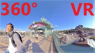 【360度VR】東京ディズニーランド エントランスまで/【360 ° VR】To Tokyo Disney Land Entrance(Insta360 ONE X)