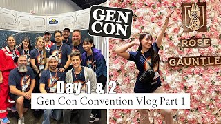 Gen Con Convention Vlog Part 1! | Day 1 \u0026 2