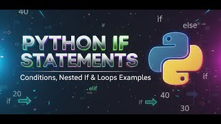 Python If Statements | Count Even & Odd Numbers + Skip Specific Numbers