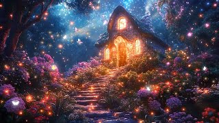 Enchanting Glowing Cottage 🌲 Relax and Rejuvenate in a Mystical Haven ✨ Magical Forest Music