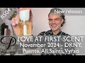 New perfumes Nov 2024 feat. Puente, DKNY, Edeniste, All Saints & more on Love At First Scent ep 504