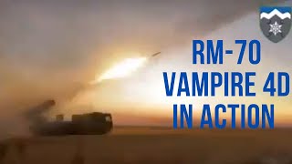 RM-70 Vampire 4D in action / War in Ukraine