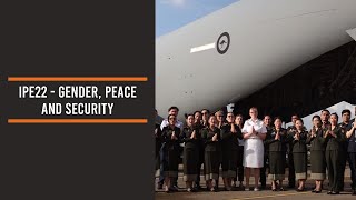 IPE22 - Gender, Peace and Security