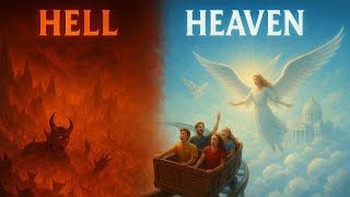 What Happens If You Take a Ride Through Heaven and Hell 😱 (Sora AI)